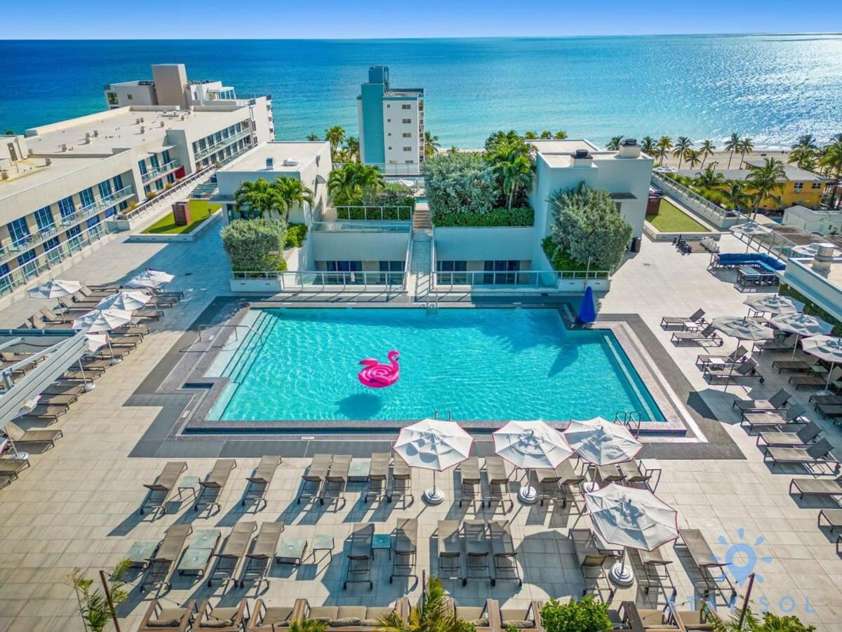 Lx Oasis Beachfront-Rt Infinity Pool 好莱坞 外观 照片