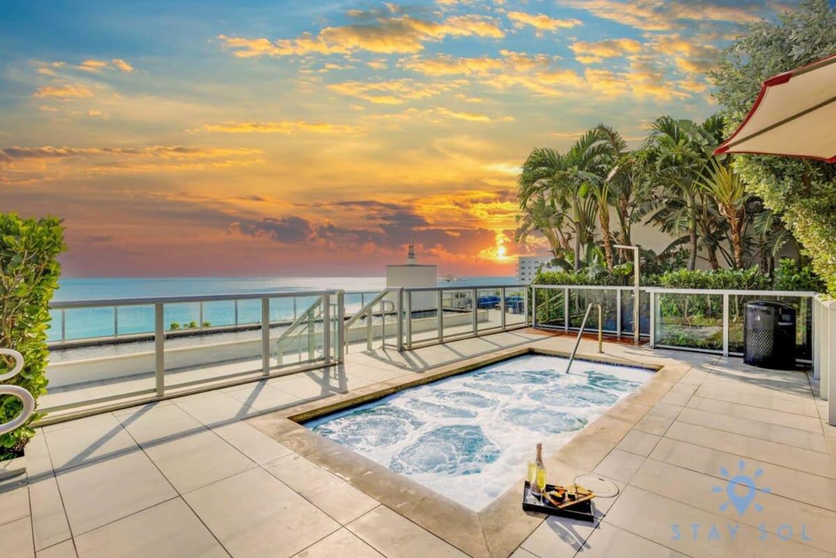 Lx Oasis Beachfront-Rt Infinity Pool 好莱坞 外观 照片